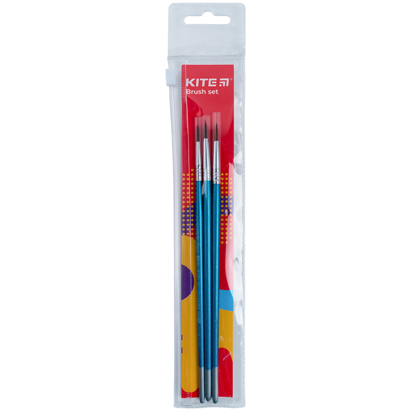 Set of brushes Kite K18-348 in a case (pony round 2, 5, 6)