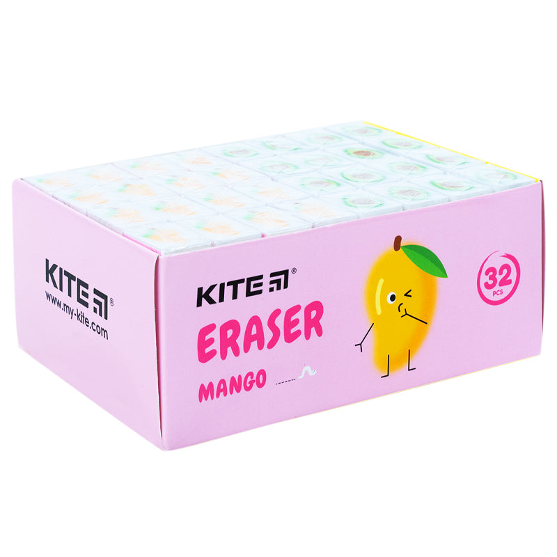 Color eraser Kite Fruits K21-375, assorted