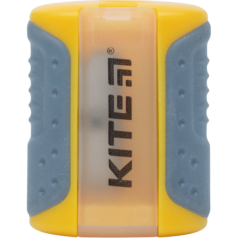 Точилка з контейнером Kite Soft K21-370, асорті