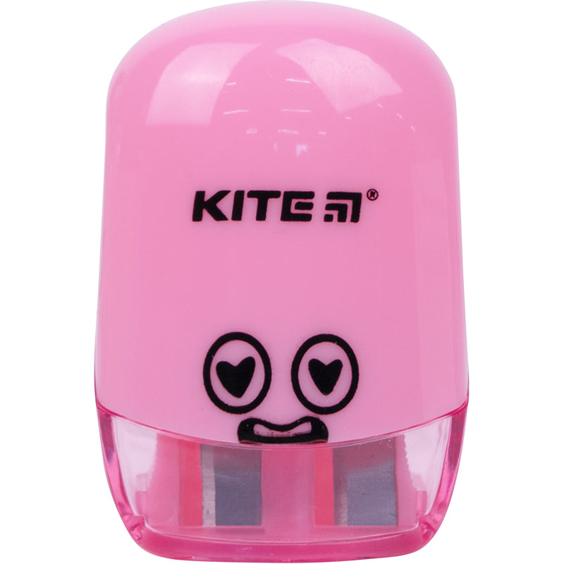 Точилка з контейнером Kite Emotions K21-367, асорті