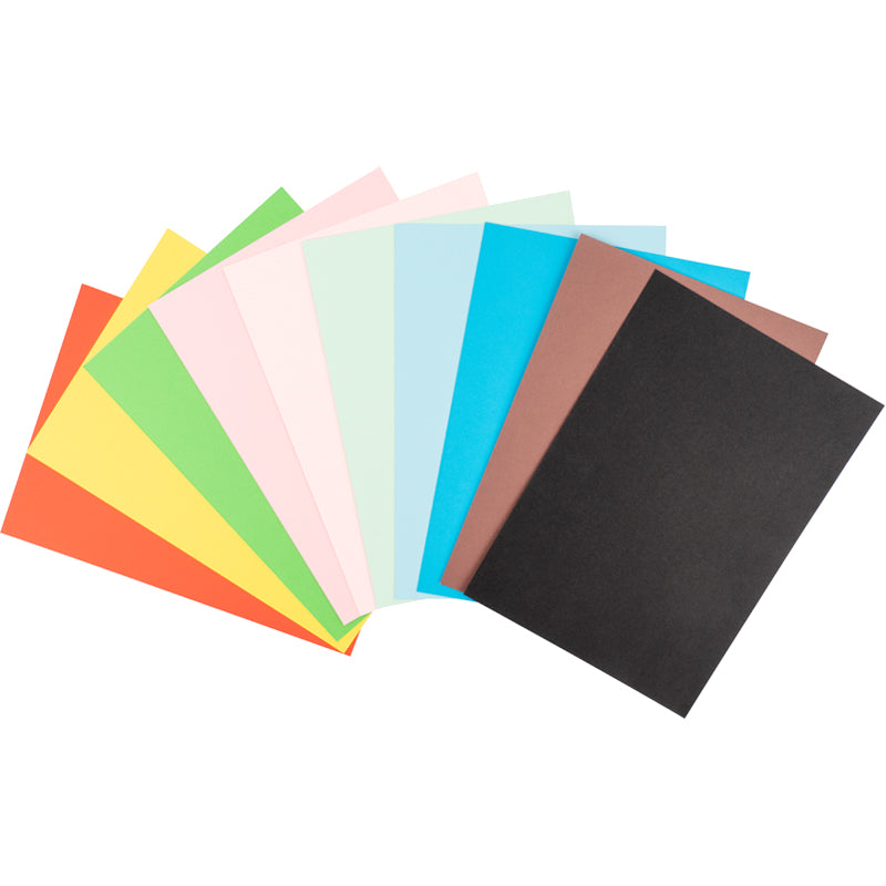 Color cardboard, double-sided Kite Dogs K22-289, А5, 10 sheets/10 colors