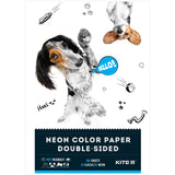 Color paper double-sided Kite Dogs K22-288, А4, 10 sheets/5 colors Color paper double-sided Kite Dogs K22-288, А4, 10 sheets/5 colors