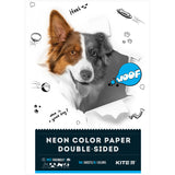 Color neon paper Kite Dogs K22-252, A4, 10 sheets/5 colors Color neon paper Kite Dogs K22-252, A4, 10 sheets/5 colors