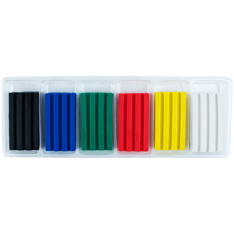 Wax-based modeling clay Kite Dogs K22-081, 6 colors, 120 g