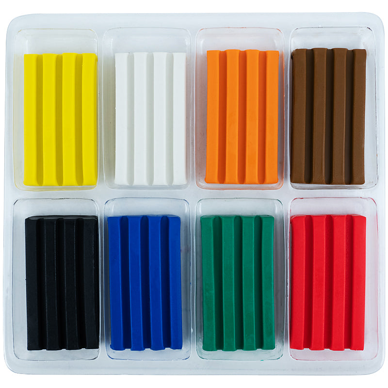 Wax-based modeling clay Kite Dogs K22-082, 8 colors, 160 g