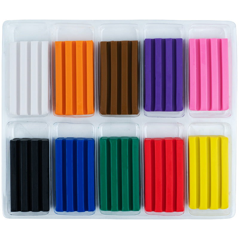 Wax-based modeling clay Kite Dogs K22-084, 10 colors, 200 g