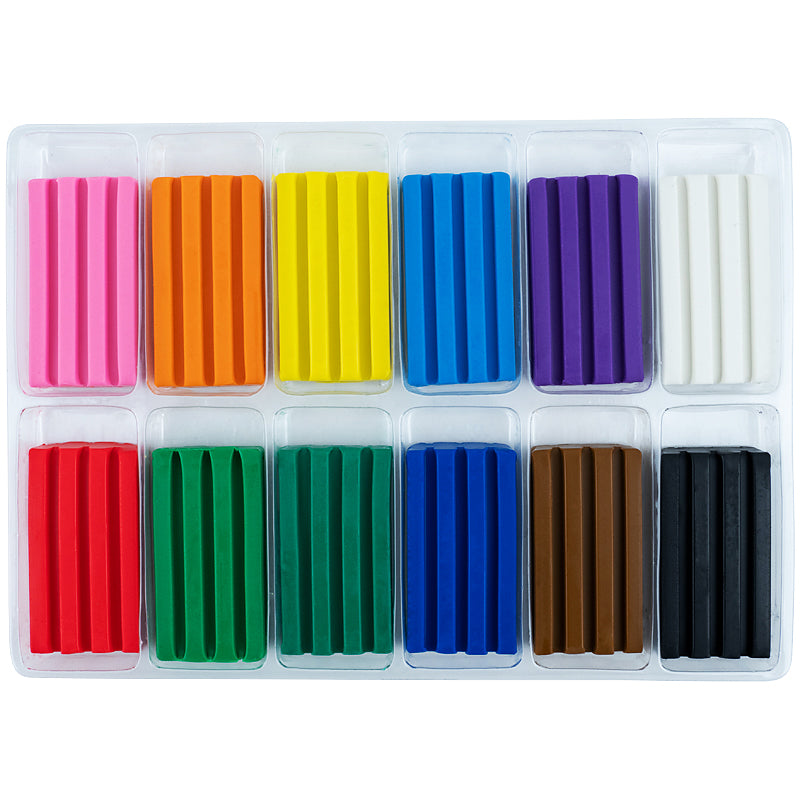 Wax-based modeling clay Kite Dogs K22-1086, 12 colors, 240 g