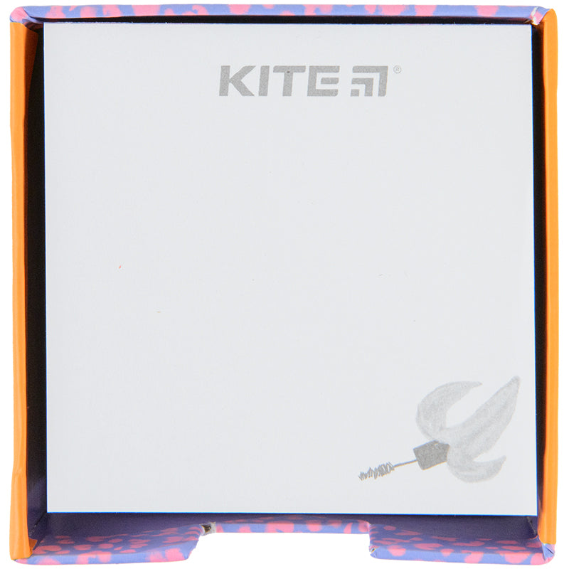 Note papers in cardboard holder Kite BBH K22-416-01, 400 sheets