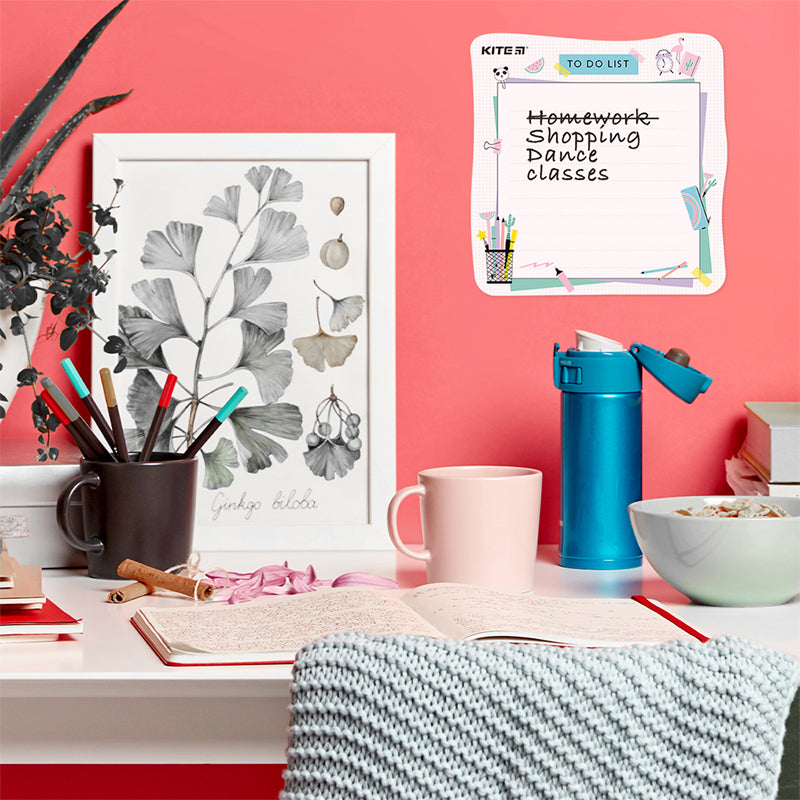 Wall-mounted planner To do list Kite Lady K22-472-4, А5