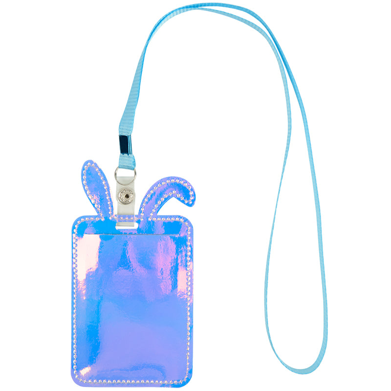 Бейдж Kite Bunny K22-449-01, з голографічним ефектом, фіолетовий