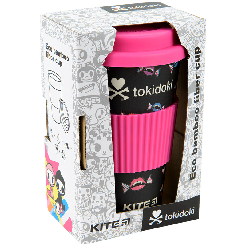 Стакан з бамбука у коробці Kite tokidoki TK22-311, 440 мл