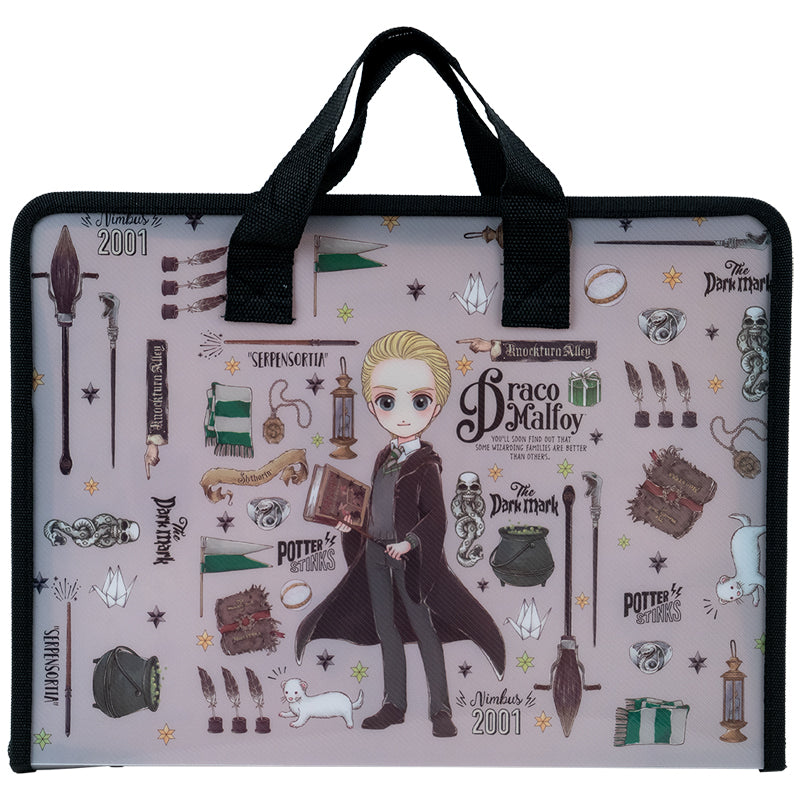 Folder-briefcase with zipper Kite Harry Potter HP23-202, 1 compartment, A4