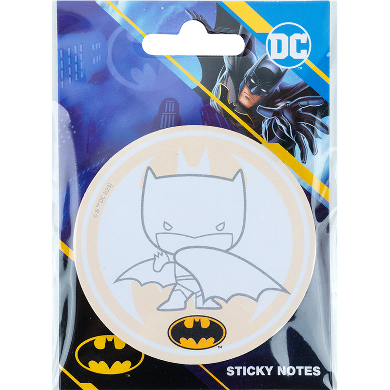 Блок паперу з клейким шаром Kite DC Comics23-298-2, 70х70 мм, 50 аркушів