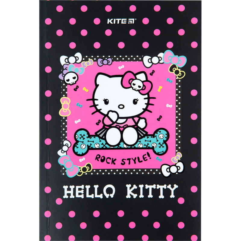 Блокнот Kite Hello Kitty HK23-193-1, термобіндер, А5, 64 аркуші, нелінований