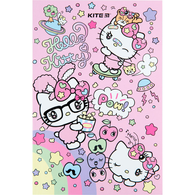 Блокнот Kite Hello Kitty HK23-193-2, термобіндер, А5, 64 аркуші, нелінований