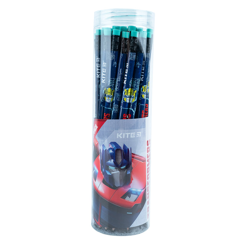 Олівець графітний з гумкою Kite Transformers TF23-056