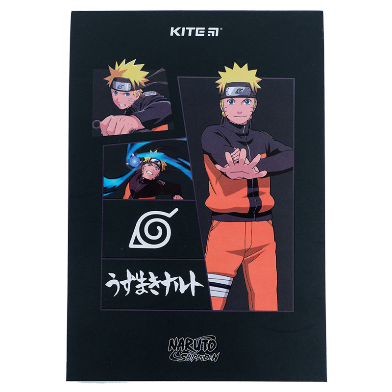 Блокнот-планшет Kite Naruto NR23-194-4, A5, 50 аркушів, клітинка