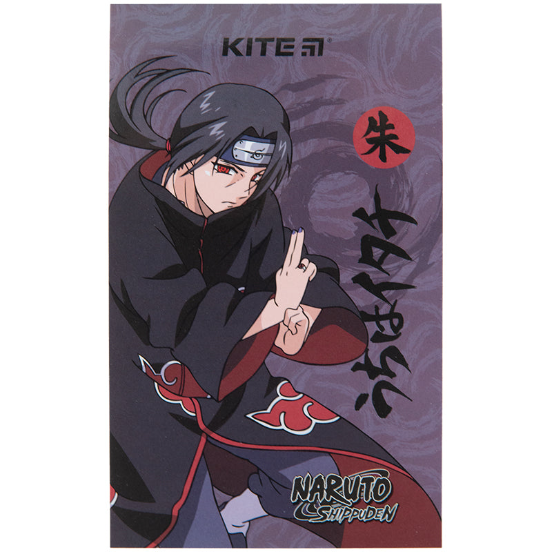 Блокнот-планшет Kite Naruto NR23-195, A6, 50 аркушів, нелінований