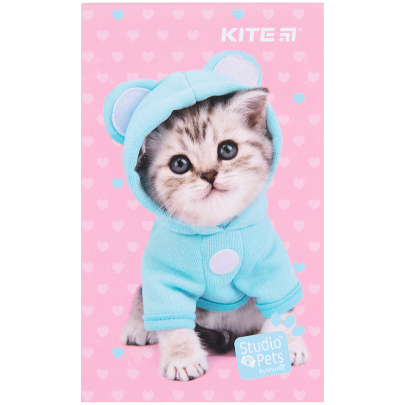 Блокнот-планшет Kite Studio Pets SP23-195, A6, 50 аркушів, нелінований
