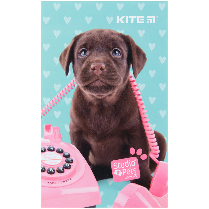 Блокнот-планшет Kite Studio Pets SP23-195, A6, 50 аркушів, нелінований