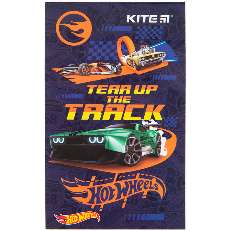 Блокнот-планшет Kite Hot Wheels HW23-195, A6, 50 аркушів, нелінований