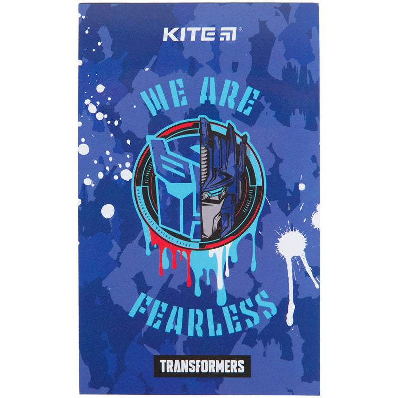 Блокнот-планшет Kite Transformers TF23-195, A6, 50 аркушів, нелінований