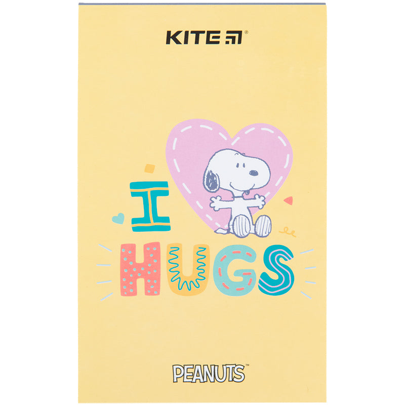 Блокнот-планшет Kite Peanuts Snoopy SN23-195, A6, 50 аркушів, нелінований