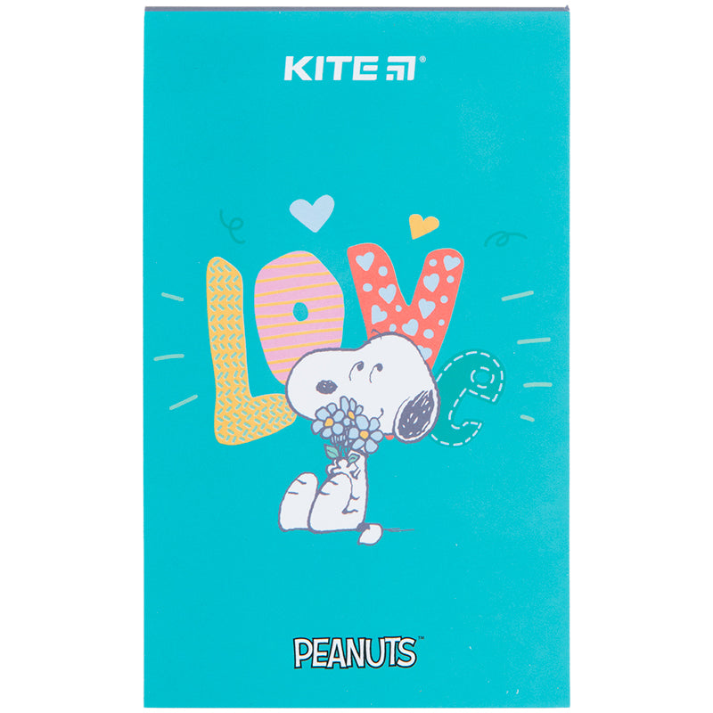 Блокнот-планшет Kite Peanuts Snoopy SN23-195, A6, 50 аркушів, нелінований