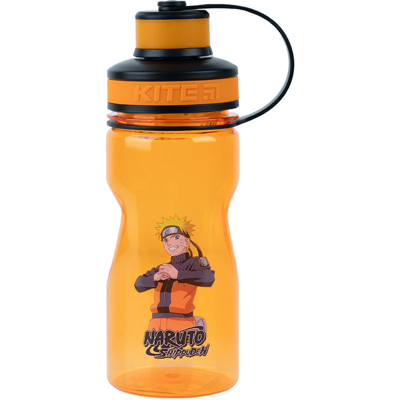 Water bottle Kite Naruto NR23-397, 500 ml, orange