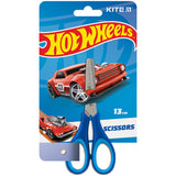 Ножиці дитячі з гумовими вставками Kite Hot Wheels HW23-123, 13 см Ножиці дитячі з гумовими вставками Kite Hot Wheels HW23-123, 13 см
