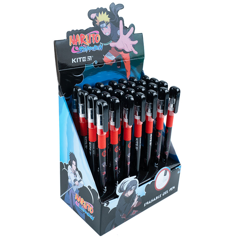 Gel pen "write-erase" Kite Naruto NR23-068, blue