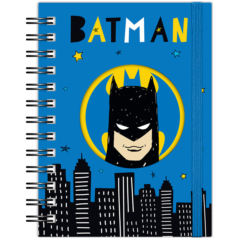 Блокнот на спіралі Kite DC Comics DC23-229, А6, 80 аркушів, клітинка