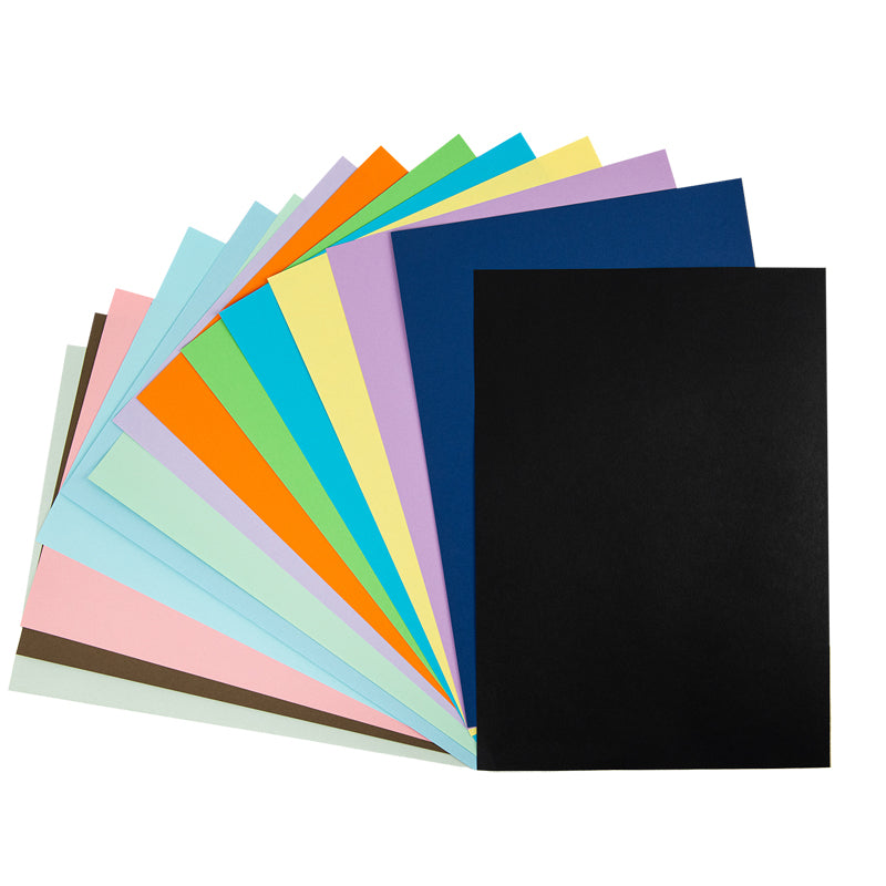Color paper double-sided Kite Naruto NR23-250, А4, 15 sheets/15 colors