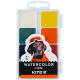 Watercolor paints Kite Dogs K23-065, 8 colors Watercolor paints Kite Dogs K23-065, 8 colors