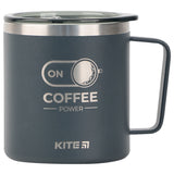 Thermomug Kite Coffee ON K22-379-01-02, 400 ml, grey Thermomug Kite Coffee ON K22-379-01-02, 400 ml, grey