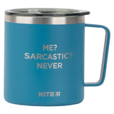 Thermomug Kite Me Sarcastic Never K22-379-02-1, 400 ml, blue Thermomug Kite Me Sarcastic Never K22-379-02-1, 400 ml, blue