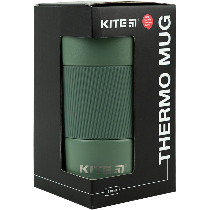 Thermomug Kite K23-458-08, 510 ml, gray-green