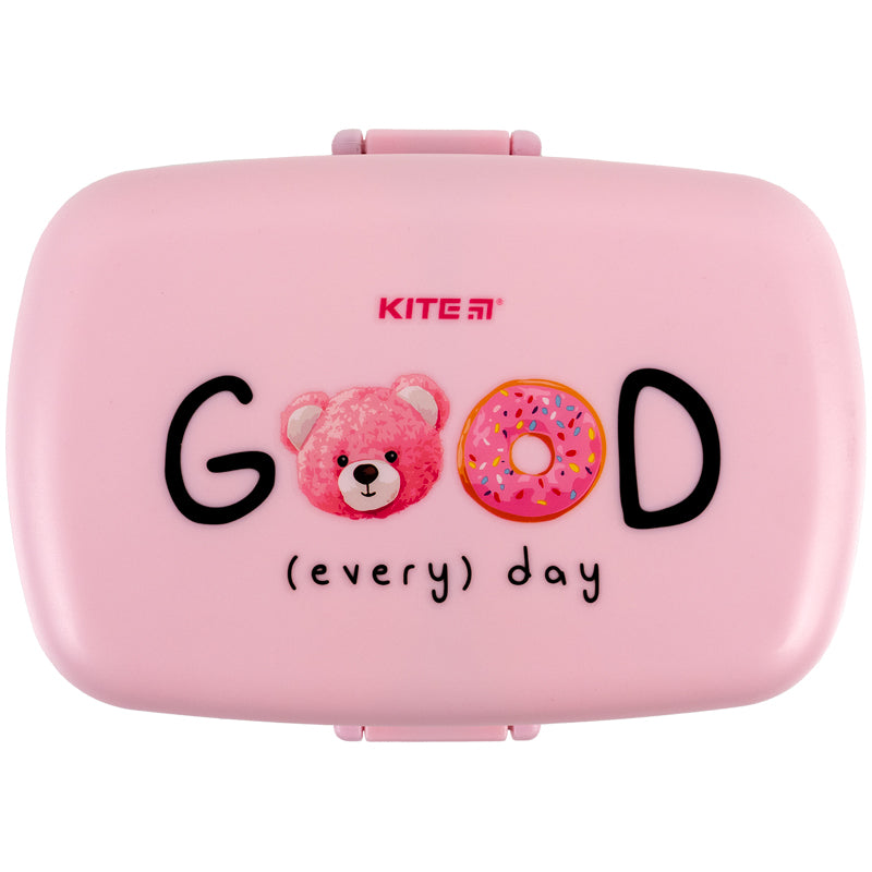 Ланчбокс з наповненням Kite K23-180-1, 1150 мл, рожевий