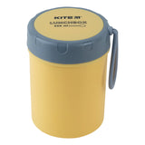 Lunchbox round Kite K23-187-1, 450 ml, yellow Lunchbox round Kite K23-187-1, 450 ml, yellow