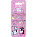 Set of magnetic bookmarks with shaped clips Kite Diamond K24-495-1 Set of magnetic bookmarks with shaped clips Kite Diamond K24-495-1
