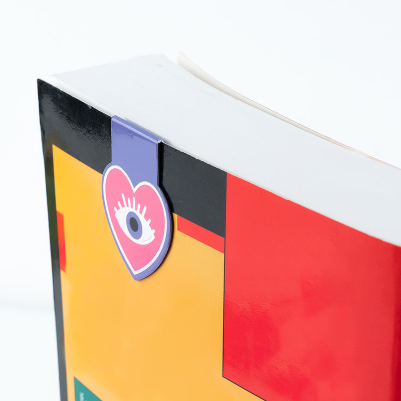 Set of magnetic bookmarks with shaped clips Kite Letter K24-495-4