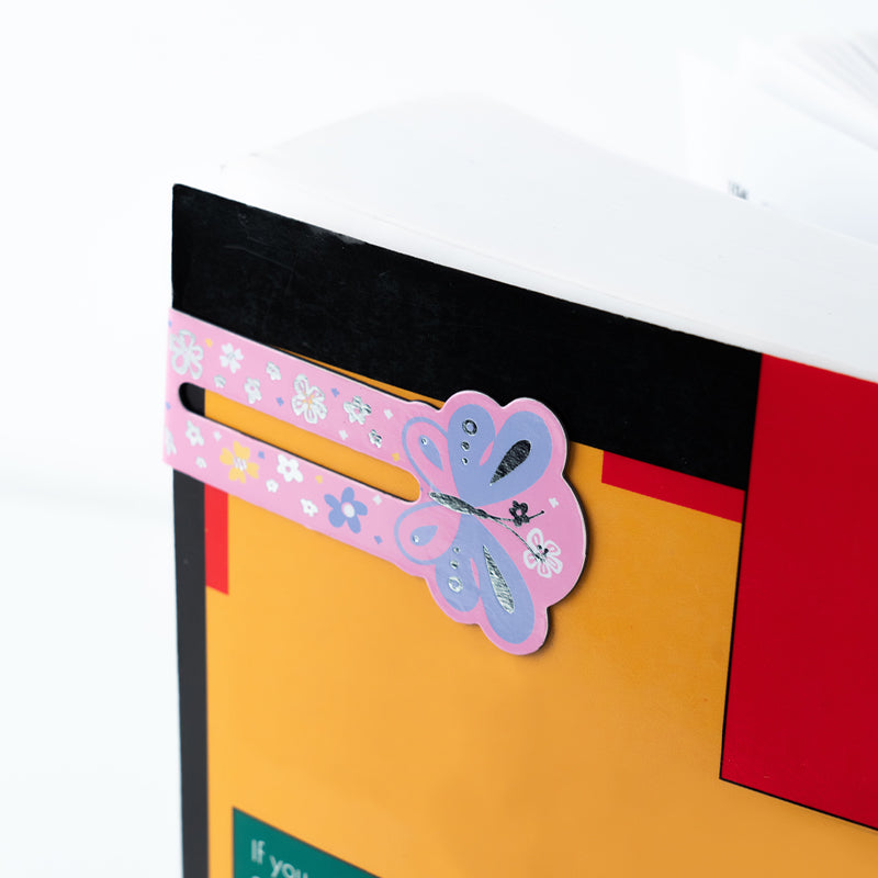 Set of magnetic bookmarks-idexes Kite Butterfly K24-496-1
