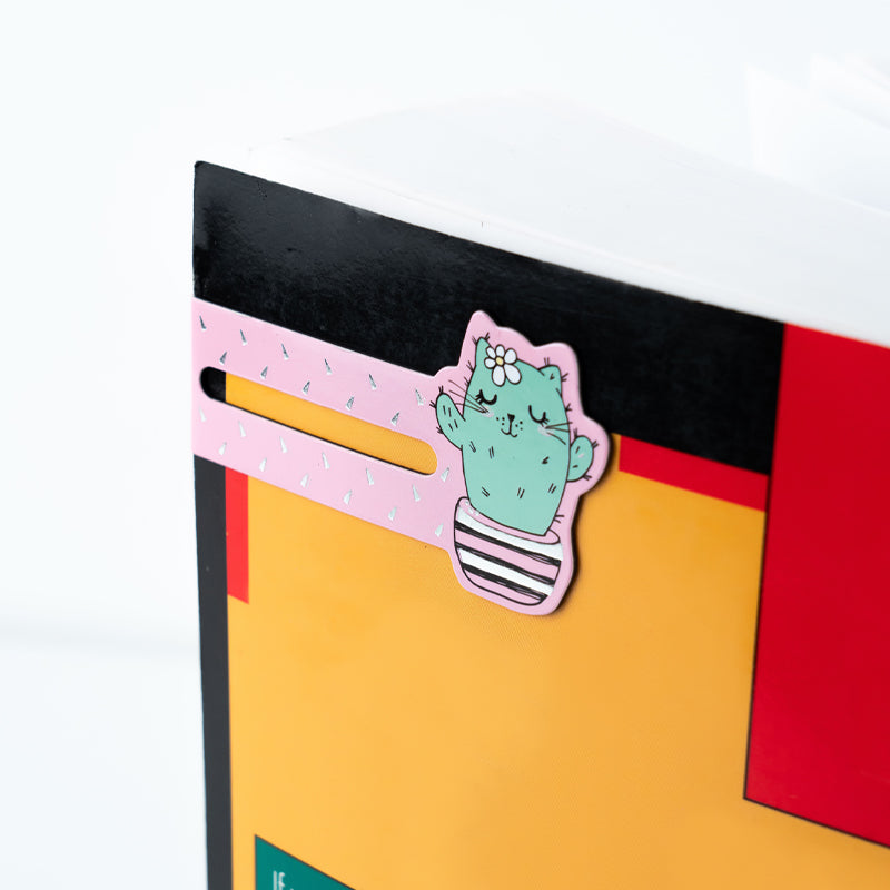 Set of magnetic bookmarks-idexes Kite Cactus K24-496-2