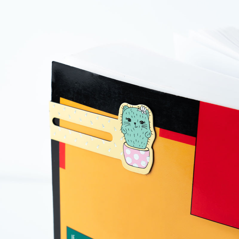 Set of magnetic bookmarks-idexes Kite Cactus K24-496-2