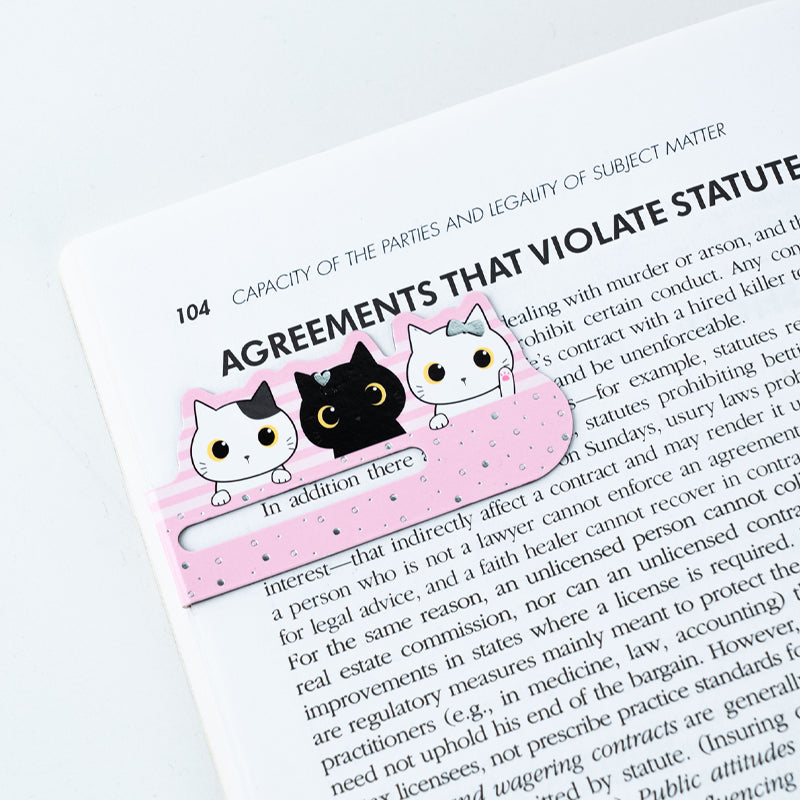 Set of magnetic bookmarks-idexes Kite Cats K24-496-3