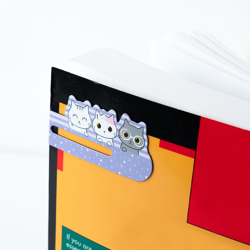 Set of magnetic bookmarks-idexes Kite Cats K24-496-3