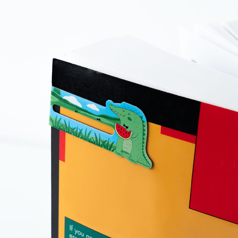 Set of magnetic bookmarks-idexes Kite Smart Animals K24-496-4