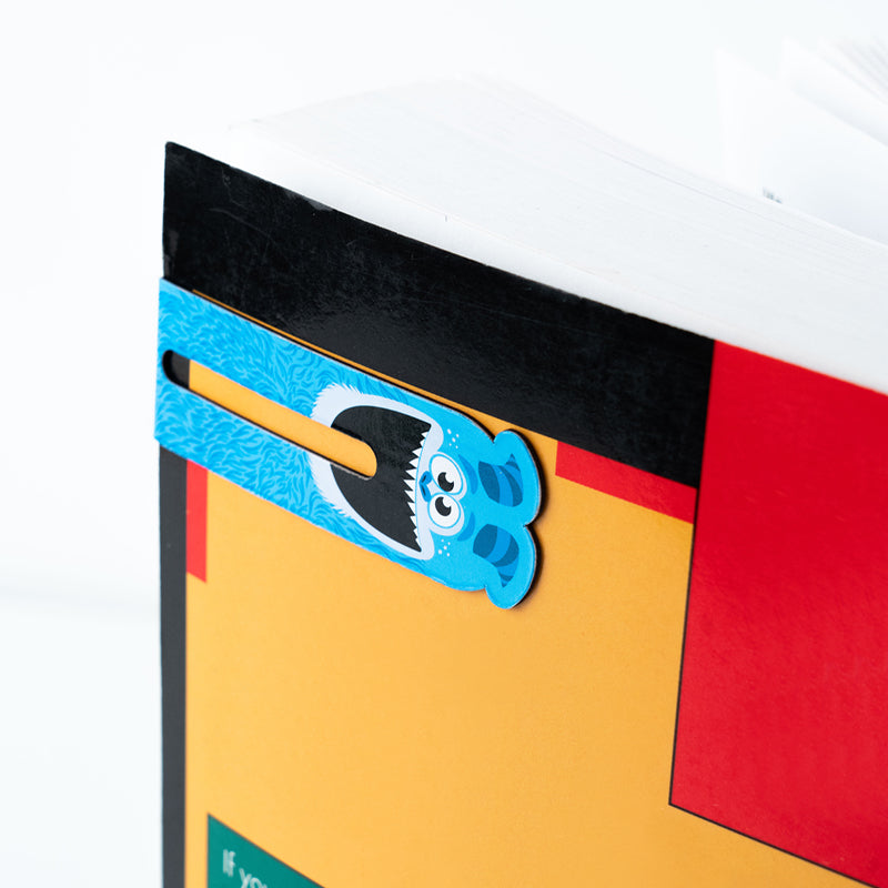 Set of magnetic bookmarks-idexes Kite Monsters K24-496-5