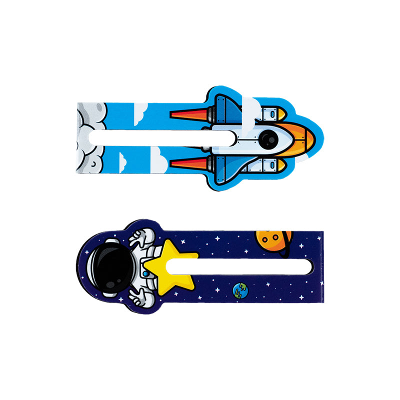 Set of magnetic bookmarks-idexes Kite Space K24-496-6