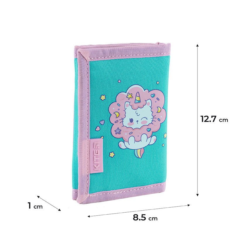 Kids wallet Kite Rainbow Catcorn K24-598-7